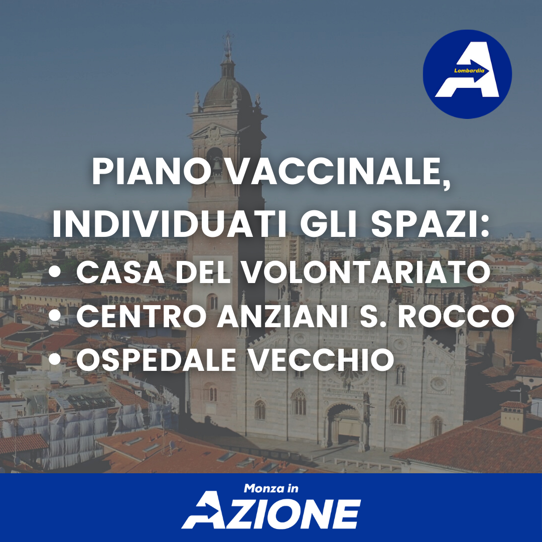 Piano vaccinale monzese